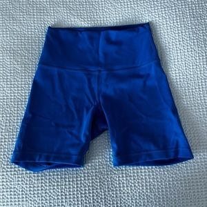 Lululemon Wunder Under Biker Shorts